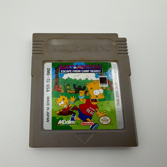 Bart Simpson's Escape From Camp Deadly