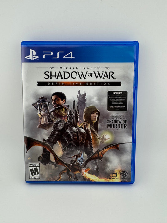 Middle Earth: Shadow of War Definitive Edition