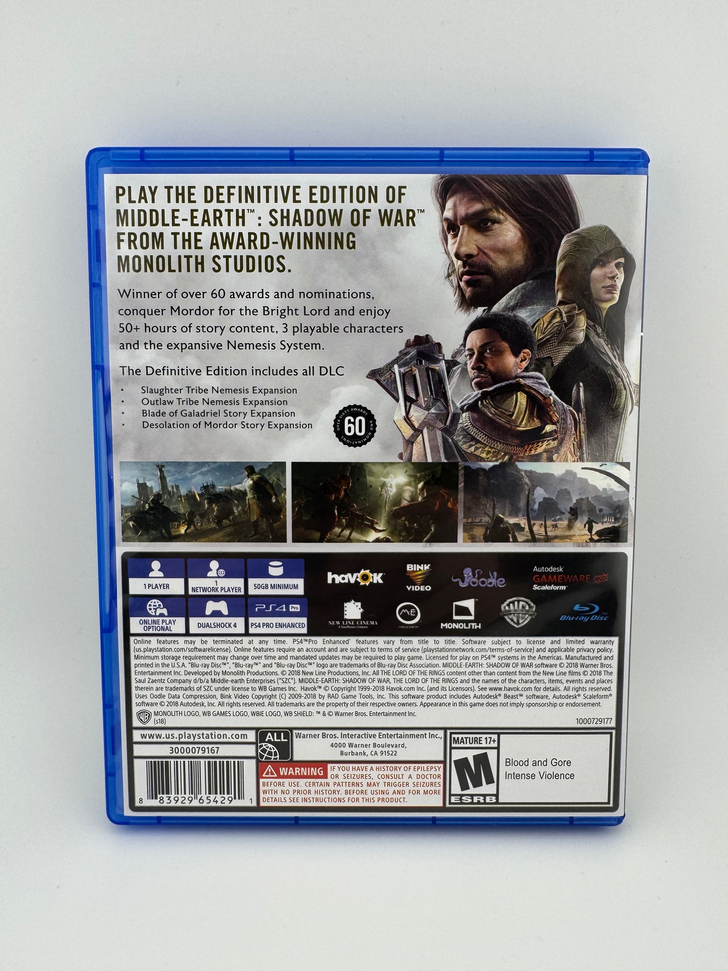 Middle Earth: Shadow of War Definitive Edition