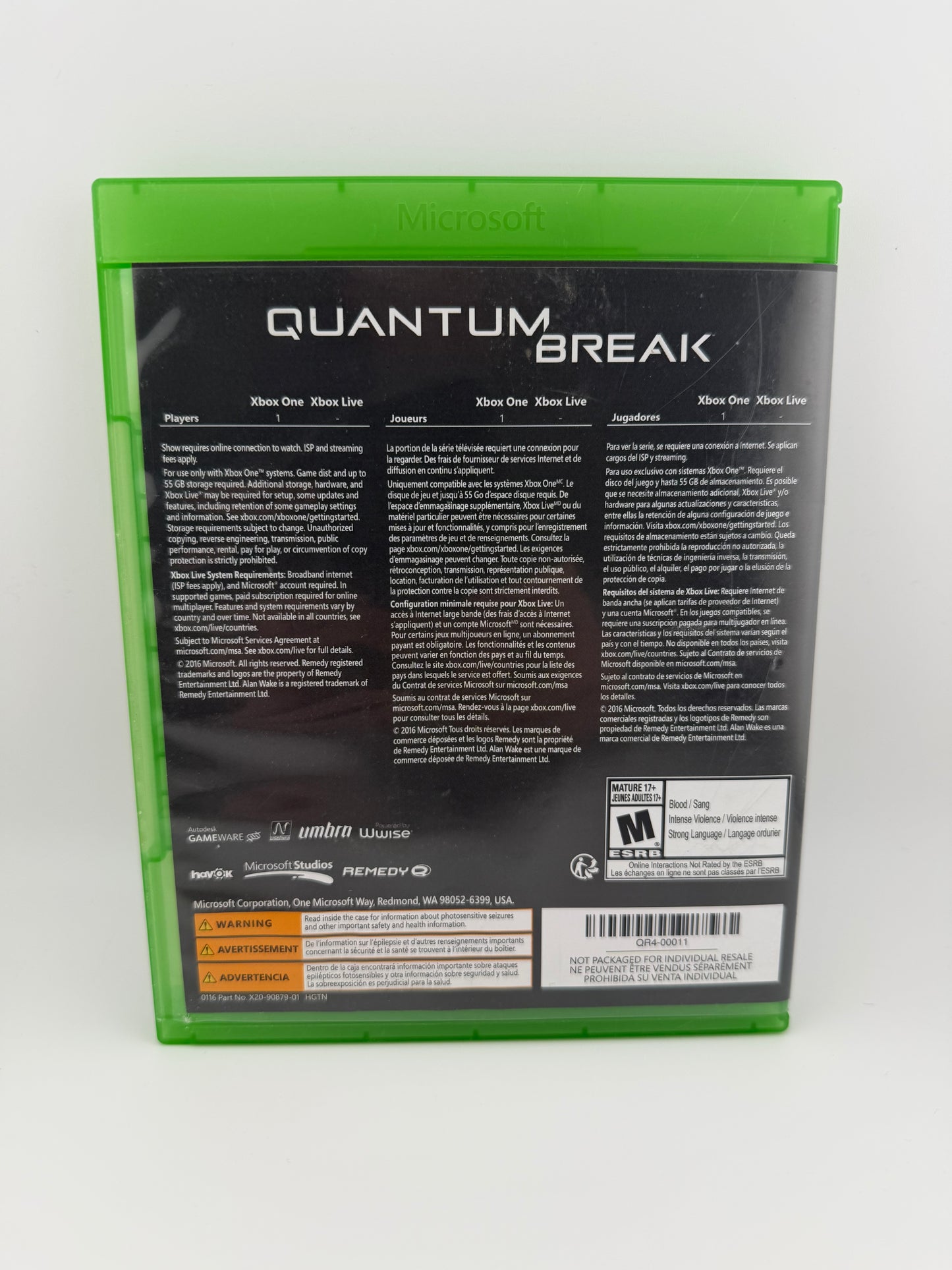 Quantum Break