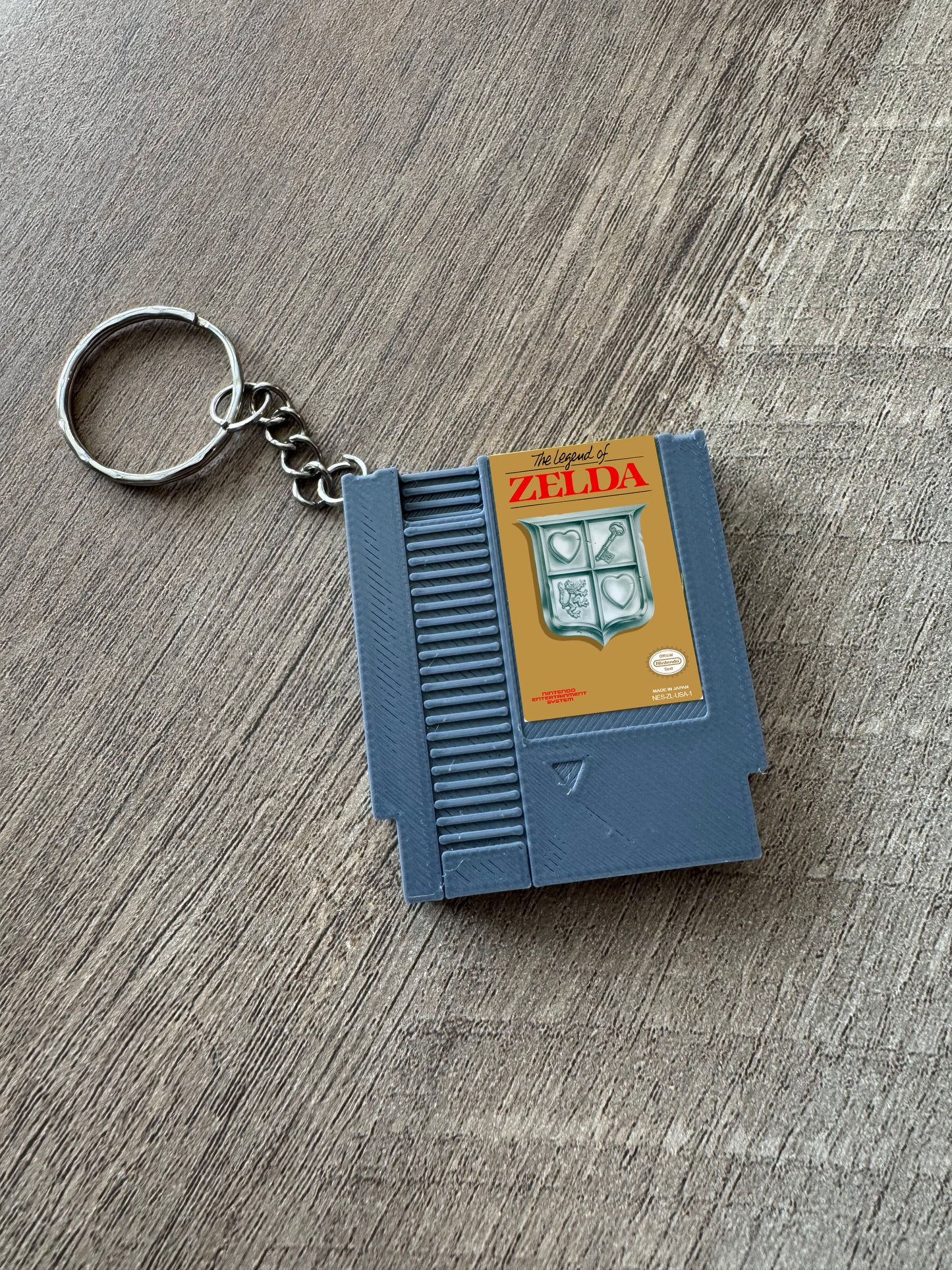 Game Cartridge Keychain (NES)