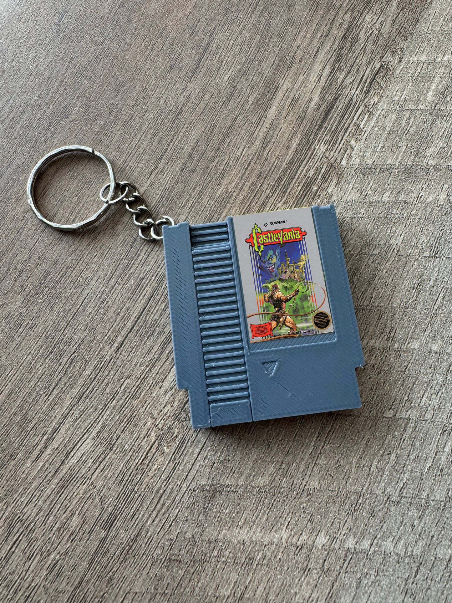 Game Cartridge Keychain (NES)